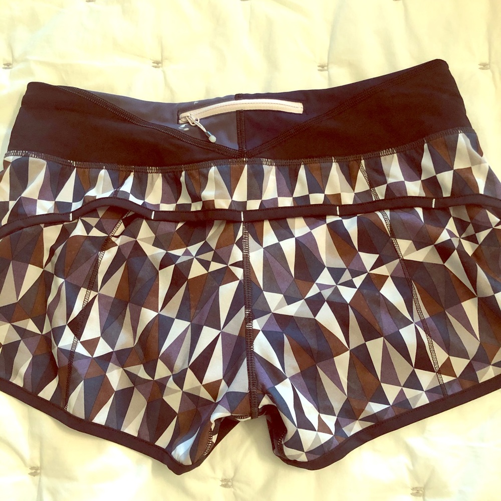Lululemon speed shorts